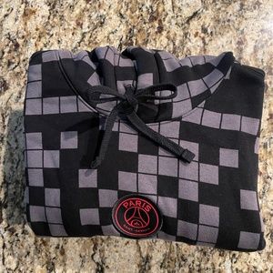 Men's Black Paris Saint-Germain Club Pullover Hoodie